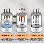 Limpia Brochas Pro® - Limpia las Bochas de Maquillaje