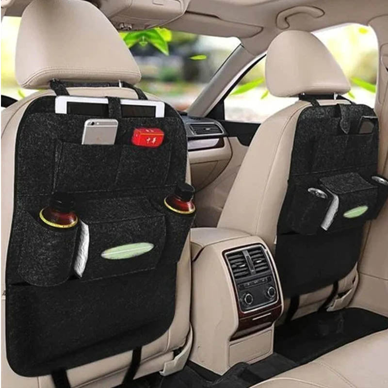 SeatSavvy - Organizador Plegable para Asiento Trasero de Auto