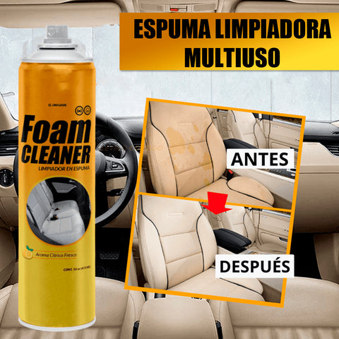 Espuma Magic - Espuma Limpia Fácil  (Asiento de autos, sofás, zapatillas)