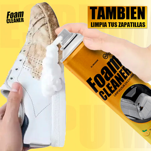 Espuma Magic - Espuma Limpia Fácil  (Asiento de autos, sofás, zapatillas)