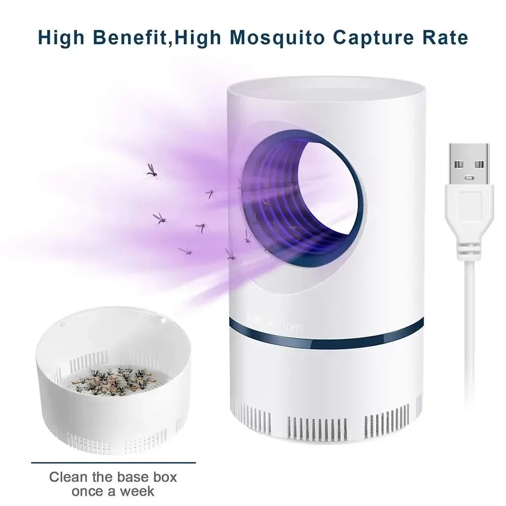 ZancudOff - Lampara anti mosquitos e insectos recargable USB