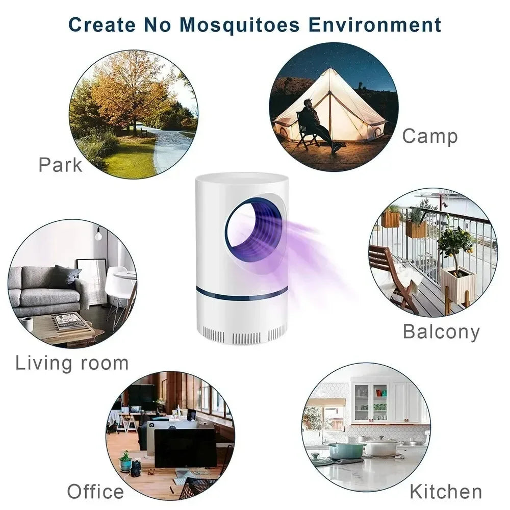 ZancudOff - Lampara anti mosquitos e insectos recargable USB